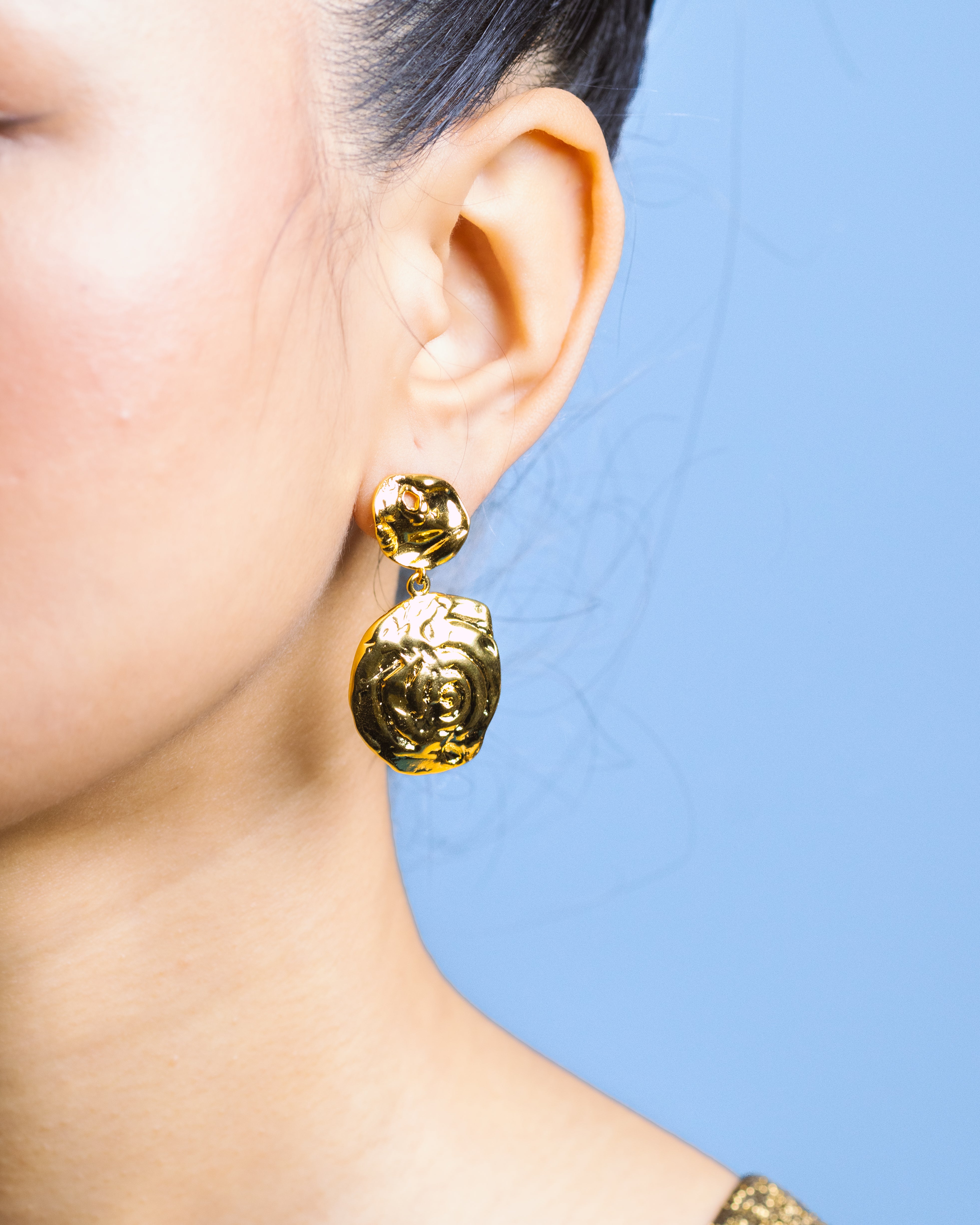Cosmic Spiral Earrings