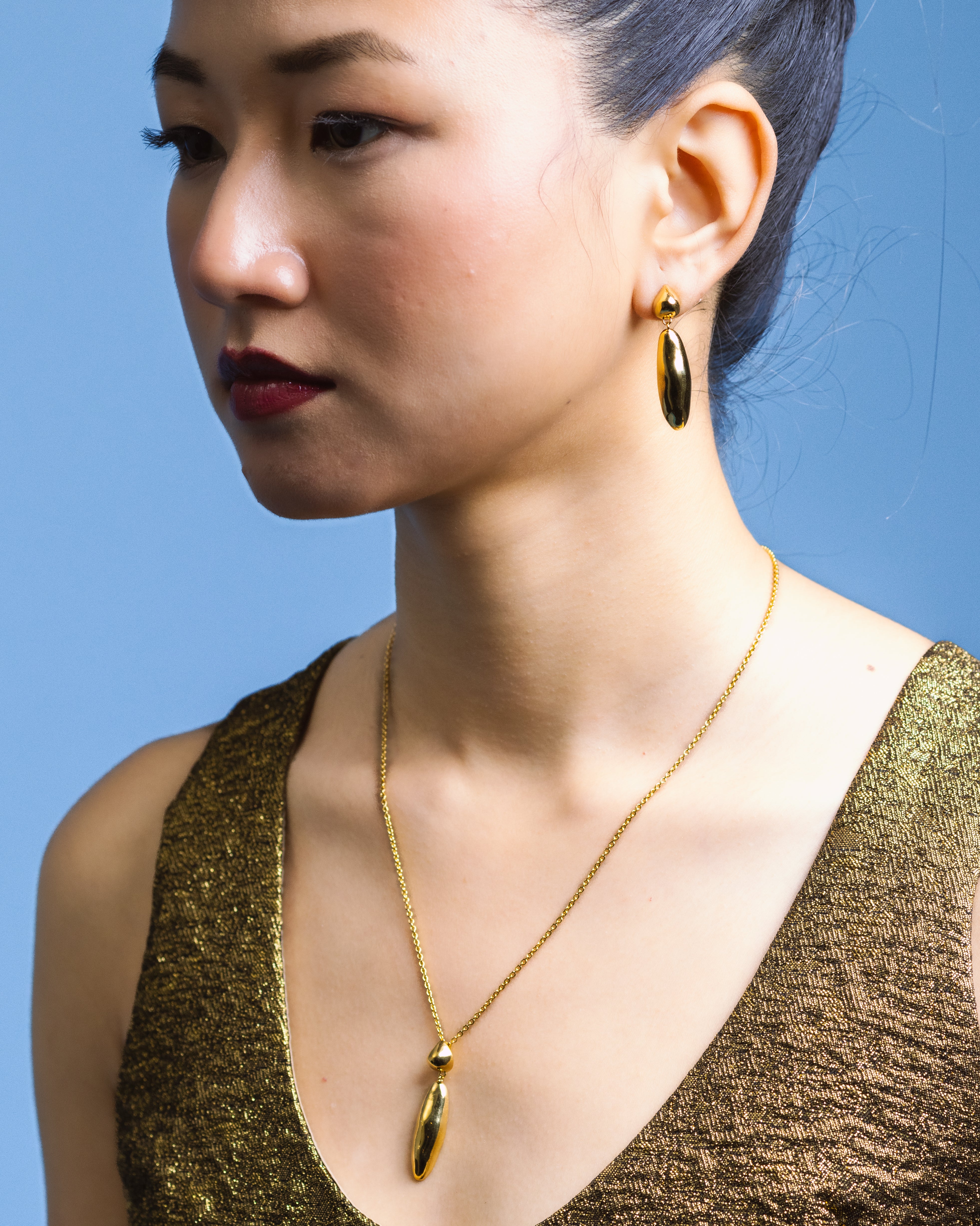 Cannonball Charm Earrings