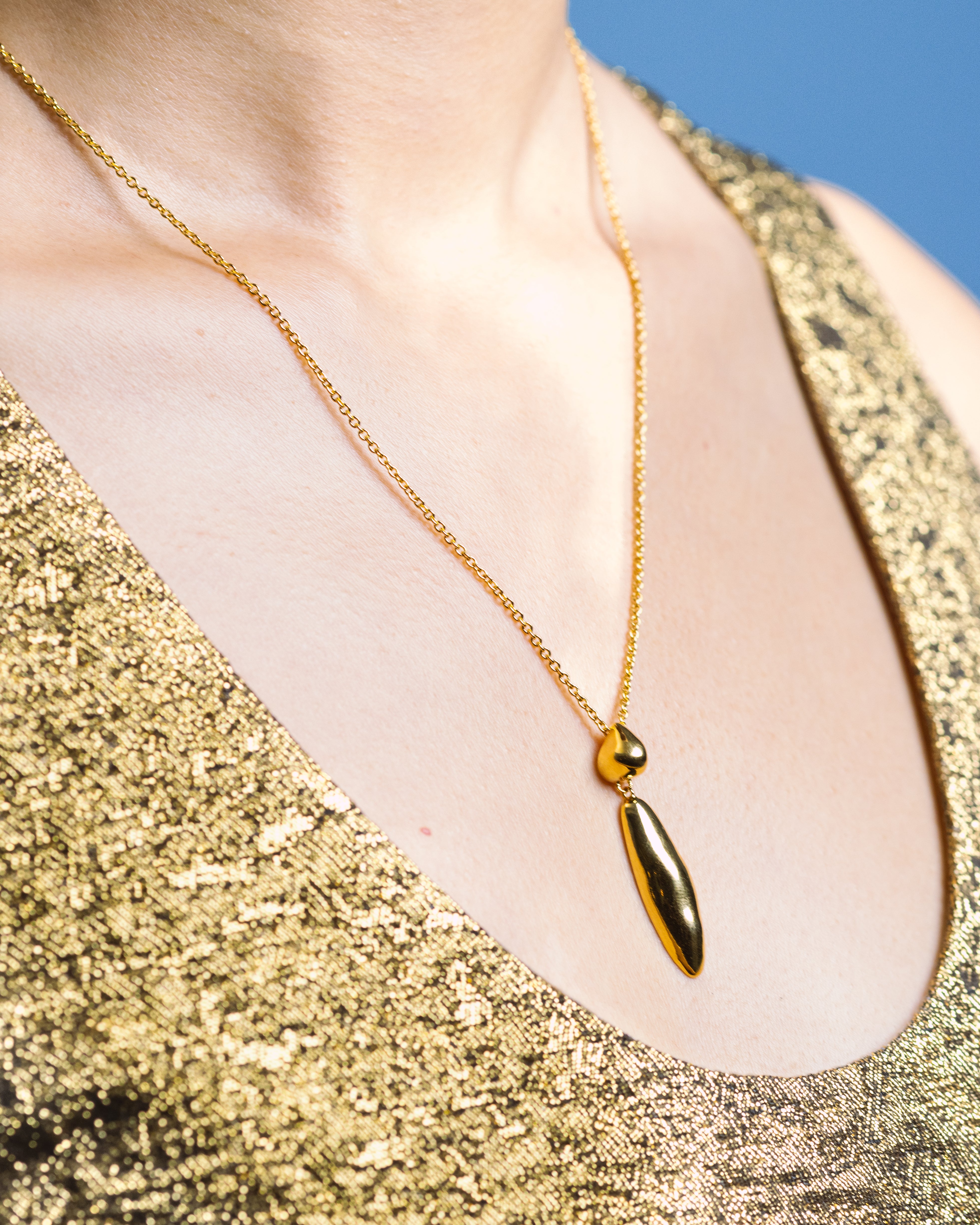 Cannonball Charm Necklace