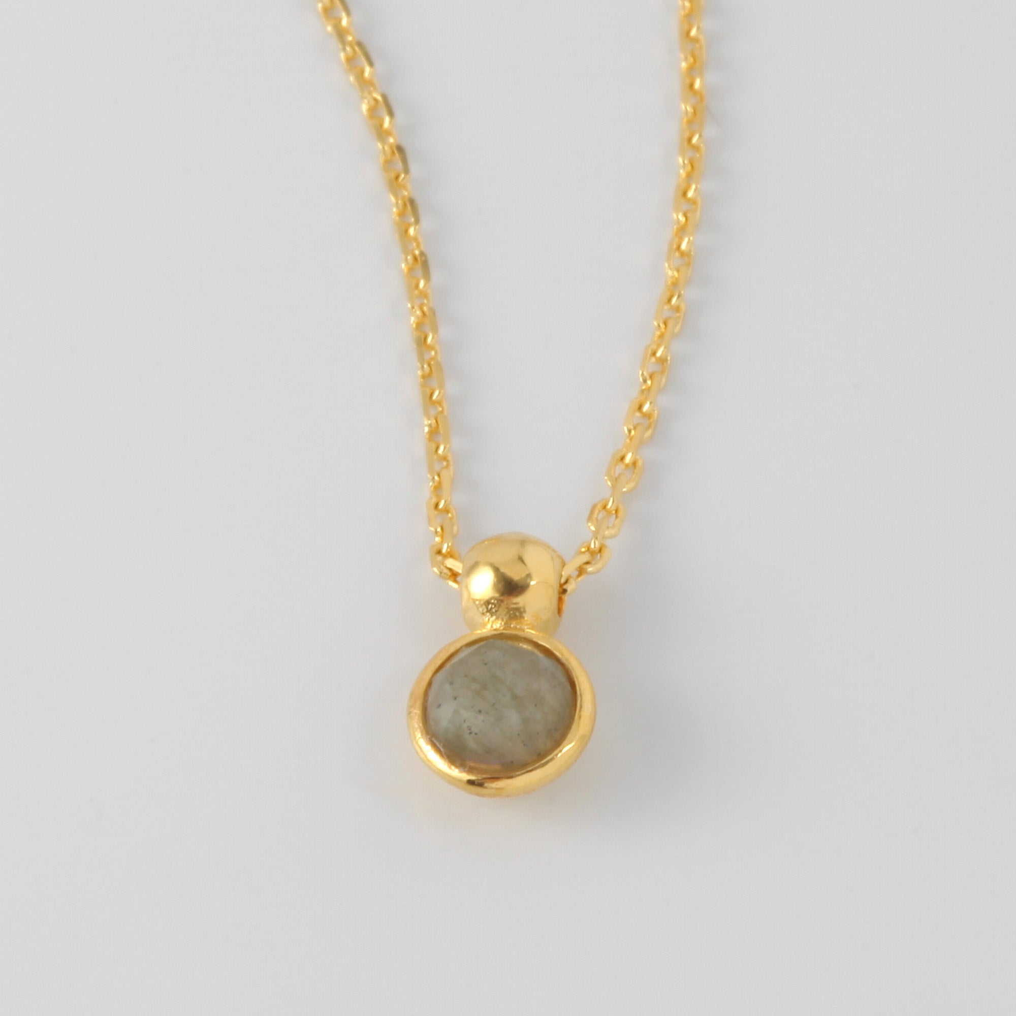 Inner Glow Gold with Labradorite Necklace