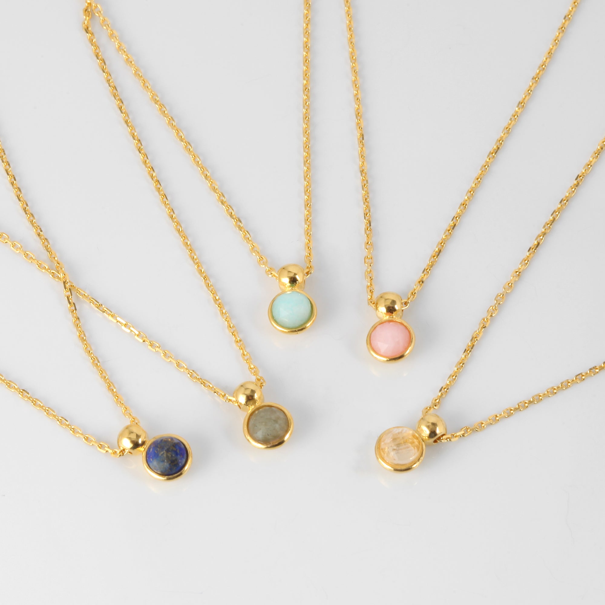 Inner Glow Gold with Chrysoprase Set